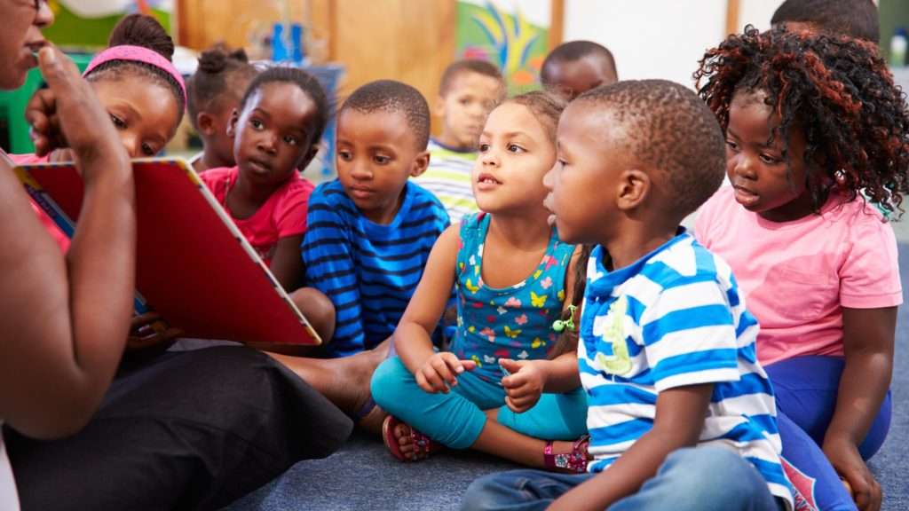 Group of children at a before school program in Palm Bay