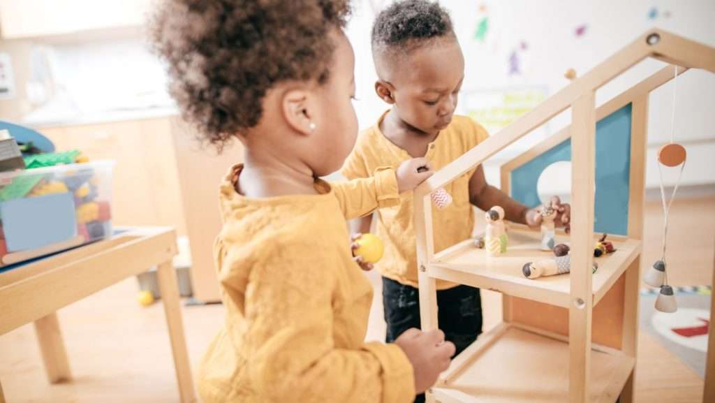 2 children at a VPK in Palm Bay