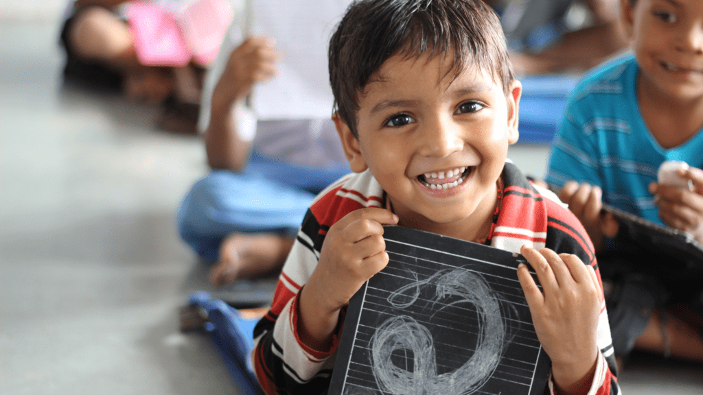 Smiling Child at a Palm Bay Preschool